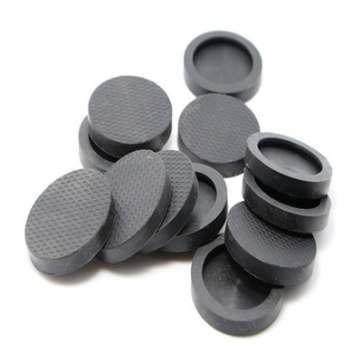 圓形黑色硅橡膠塞蓋 廠家直銷，網格磨砂，品質之選
